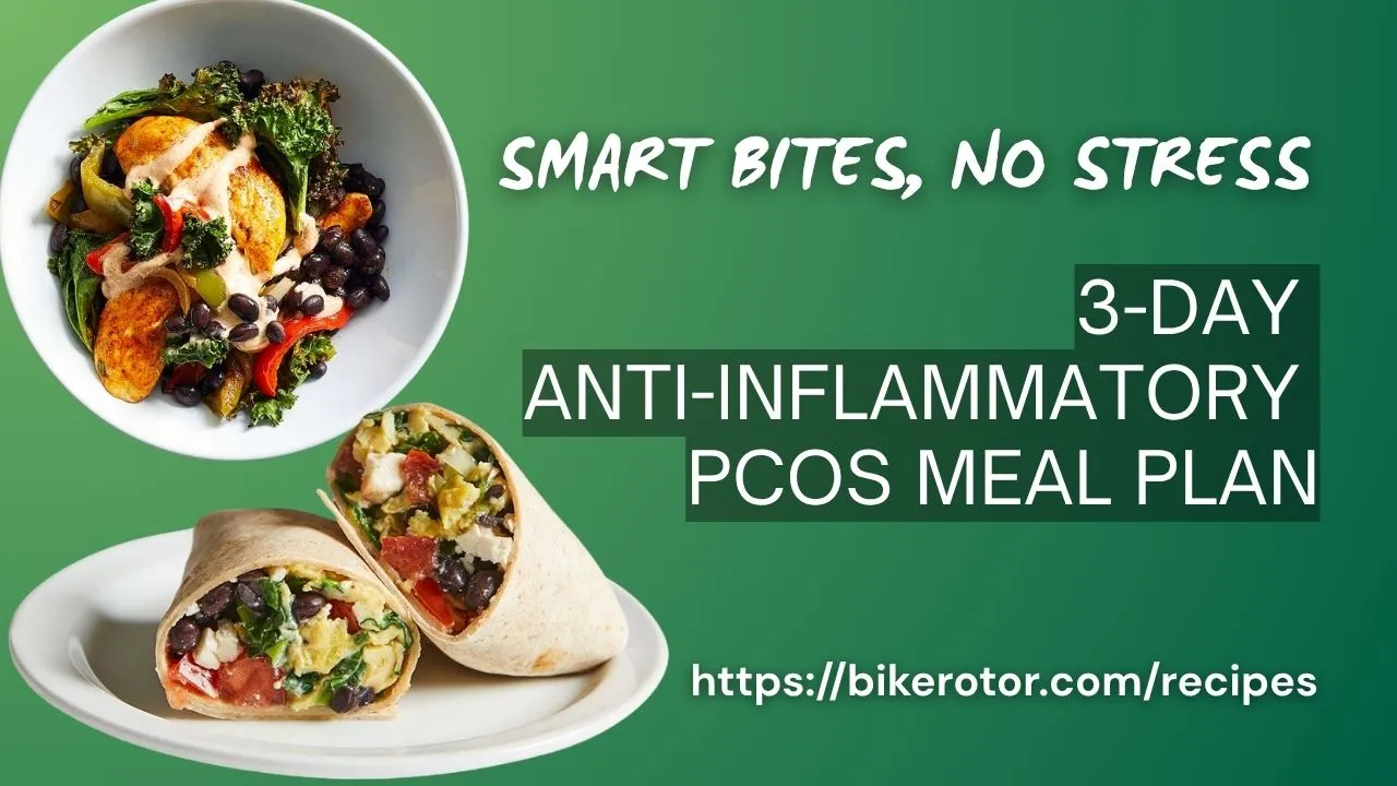 PCOS 3-Day Meal Plan Created by a Dietitian