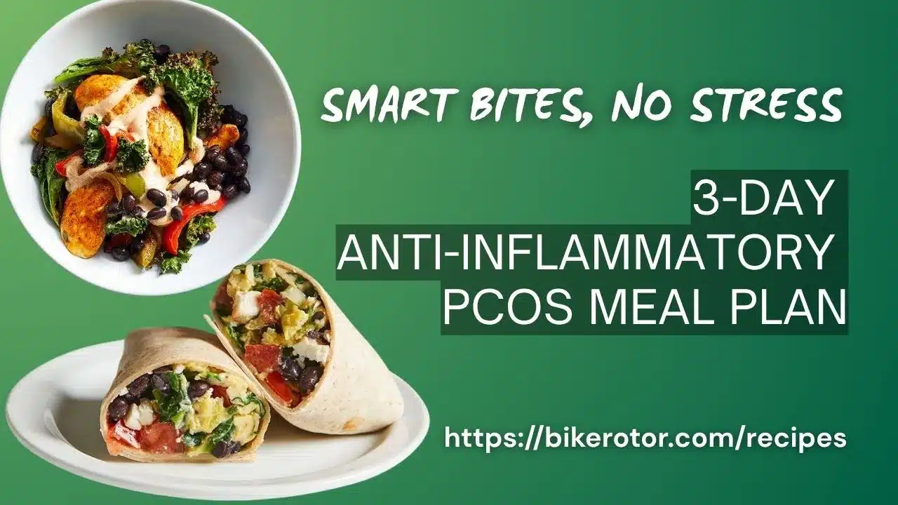 PCOS 3-Day Meal Plan Created by a Dietitian